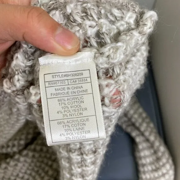 🦋 BB DAKOTA Tegan Knit Off The Shoulder Sweater XS