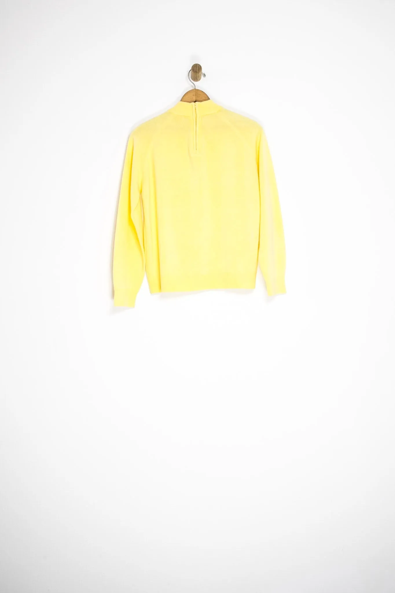 60’s YELLOW SWEATER / MEDIUM