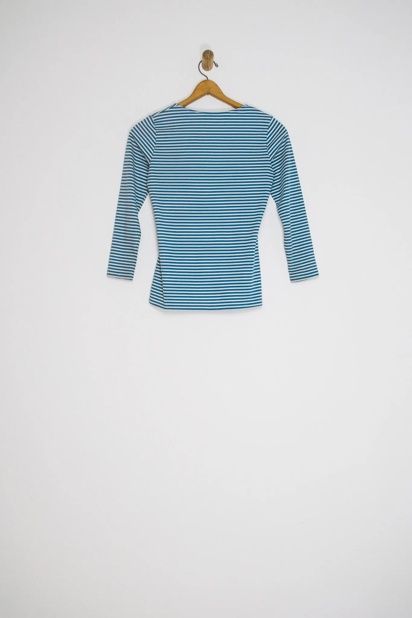 70’s STRIPED SQUARE NECK TOP SZ S
