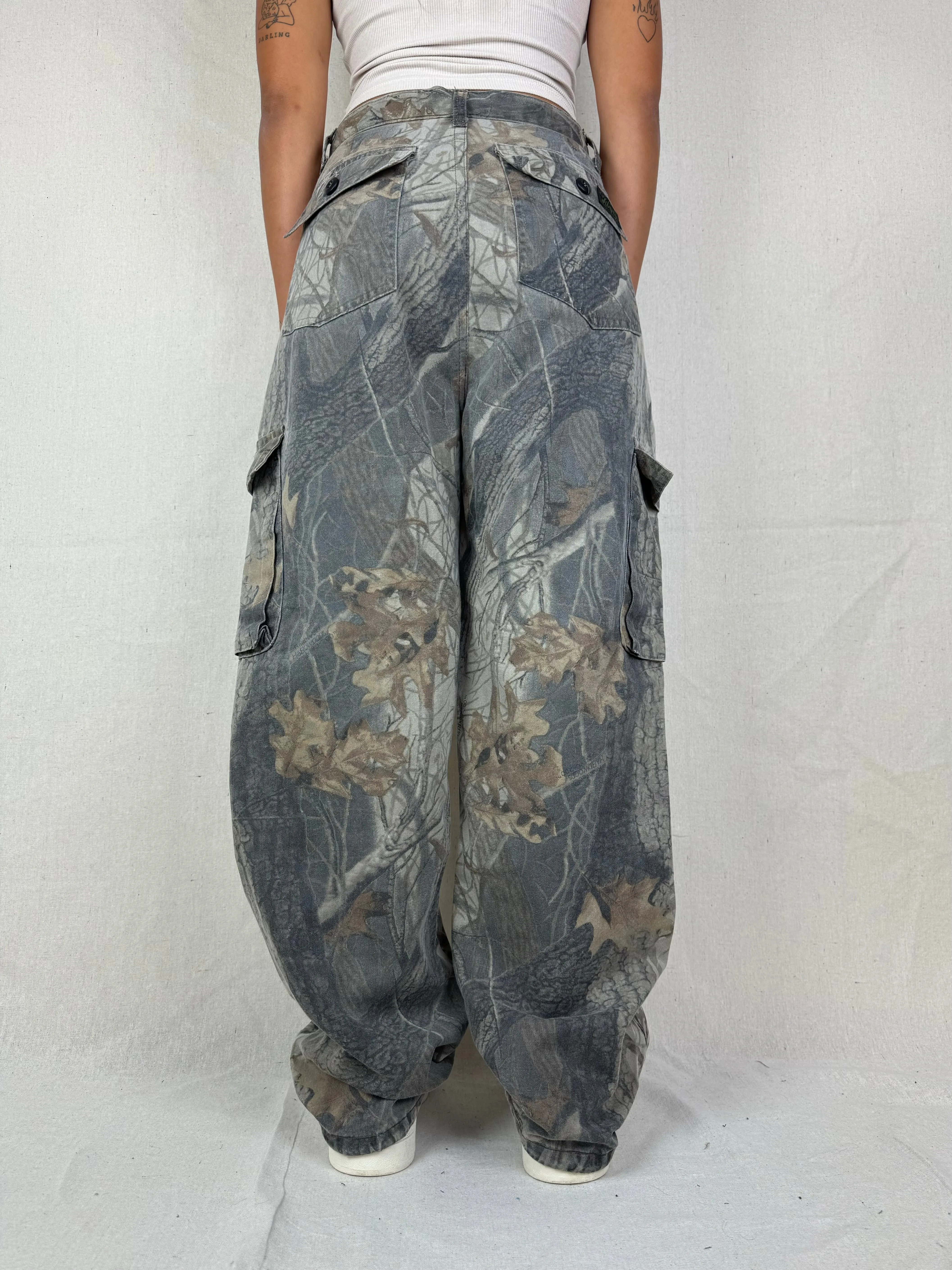 90's Realtree Camo Vintage Cargo Pants Size 30x31