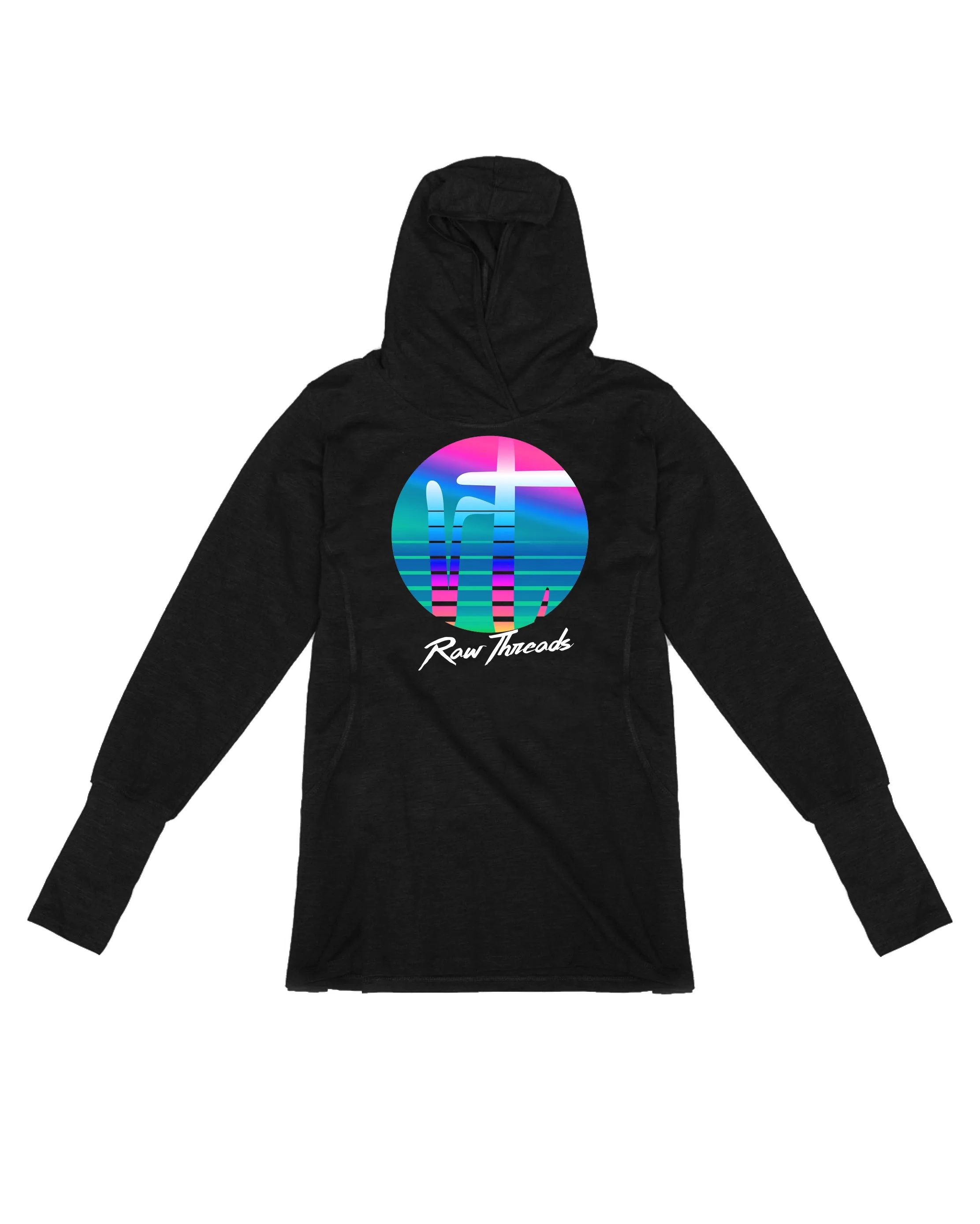 90's Sunset Raw Threads Logo