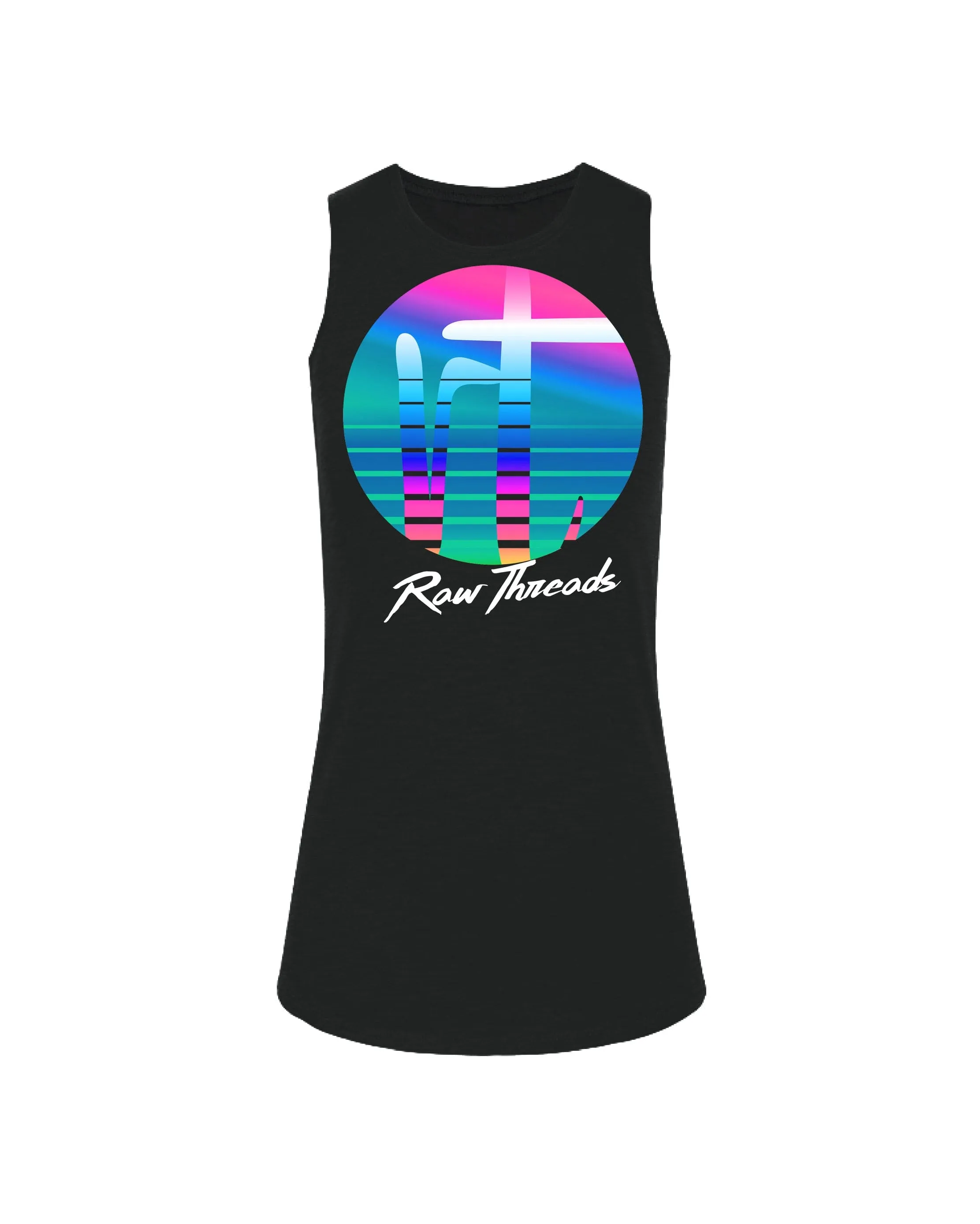 90's Sunset Raw Threads Logo