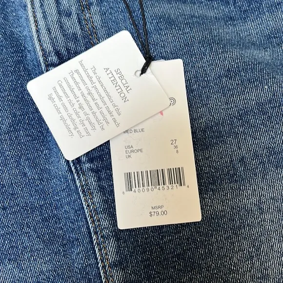 A loved A denim mini skirt size 27