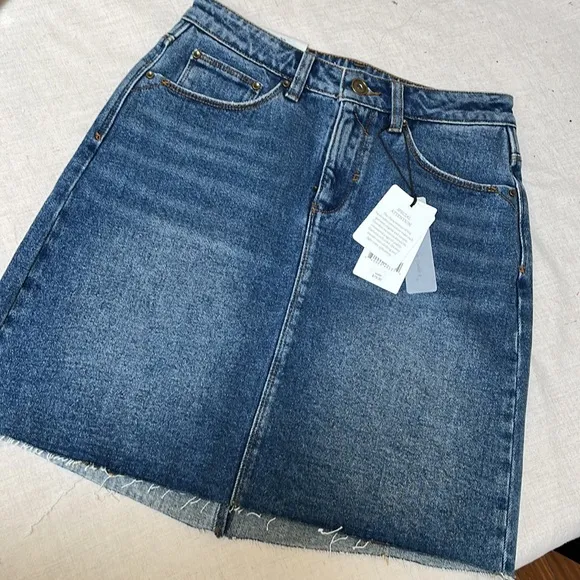 A loved A denim mini skirt size 27