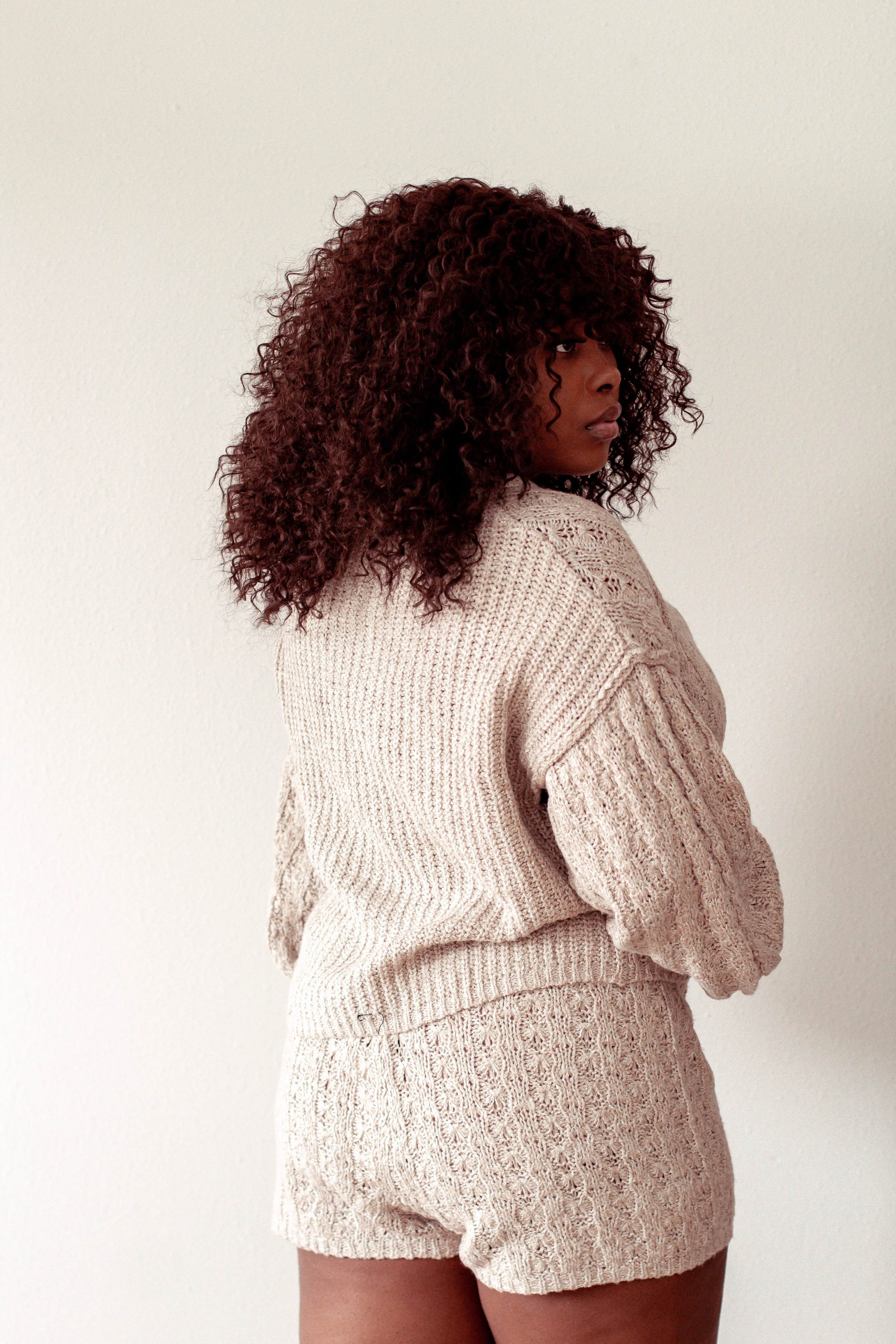 Addison Knit Sweater (Cream)