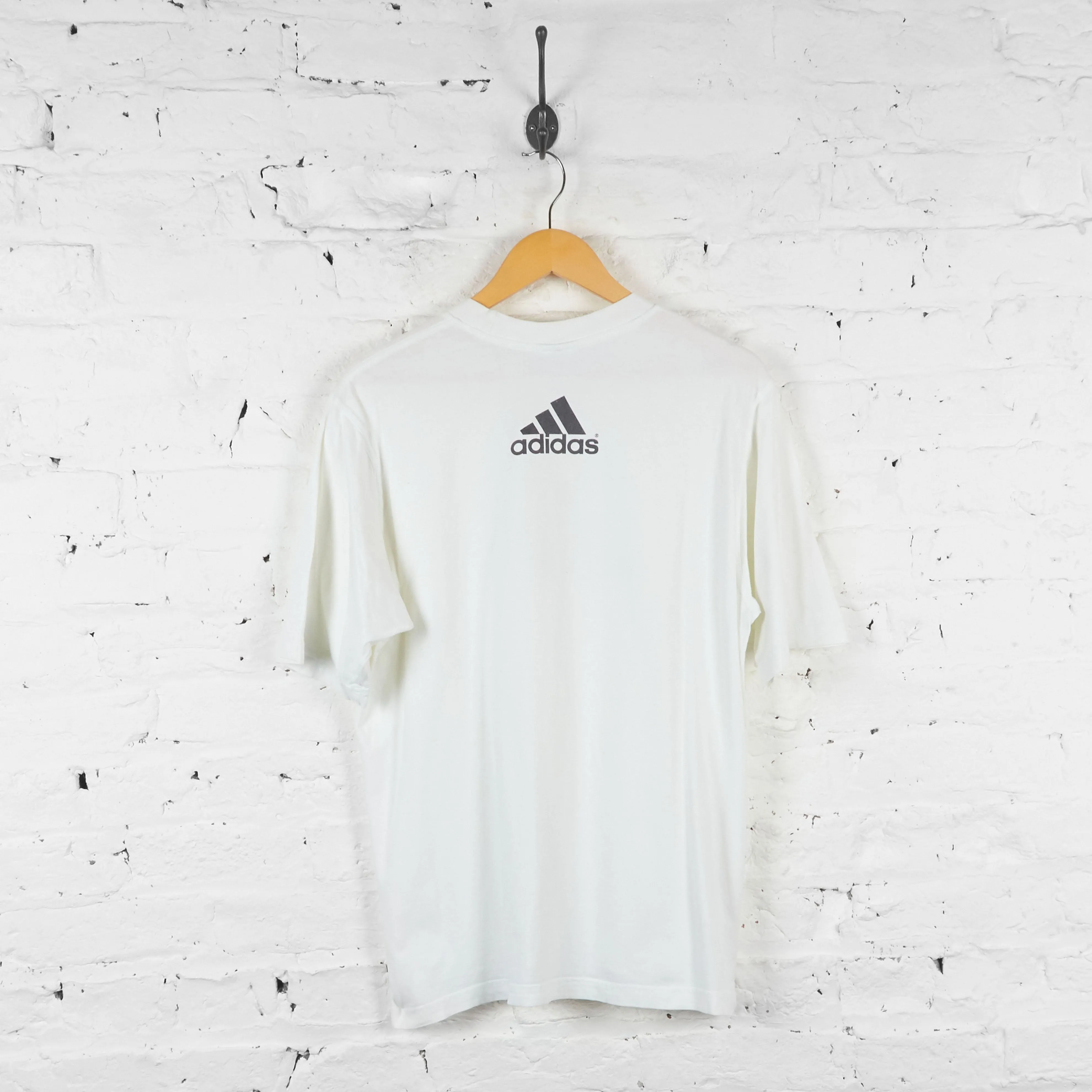 Adidas 90s T Shirt - White - M