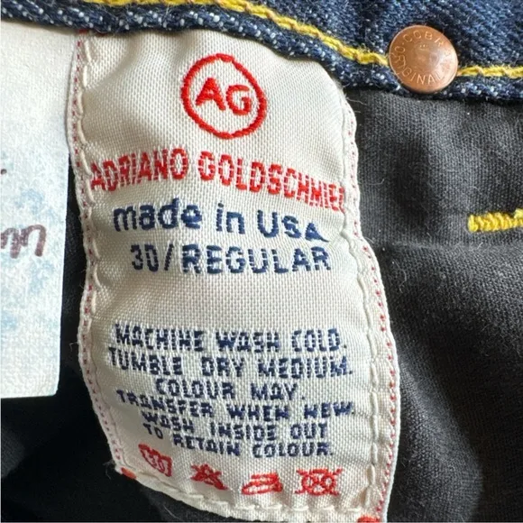 ADRIANO GOLDSCHMIED The Pioneer Denim Maxi Skirt, Size 30.