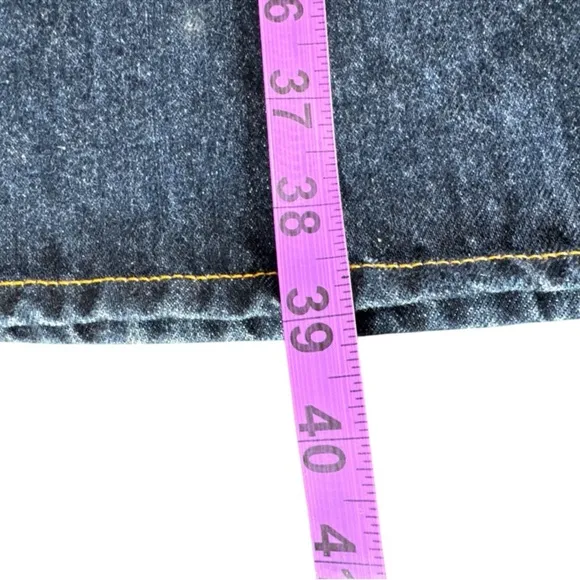 ADRIANO GOLDSCHMIED The Pioneer Denim Maxi Skirt, Size 30.