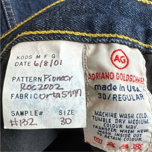 ADRIANO GOLDSCHMIED The Pioneer Denim Maxi Skirt, Size 30.