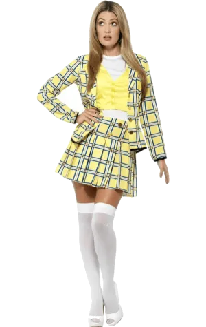 Adult Yellow Clueless Cher Costume