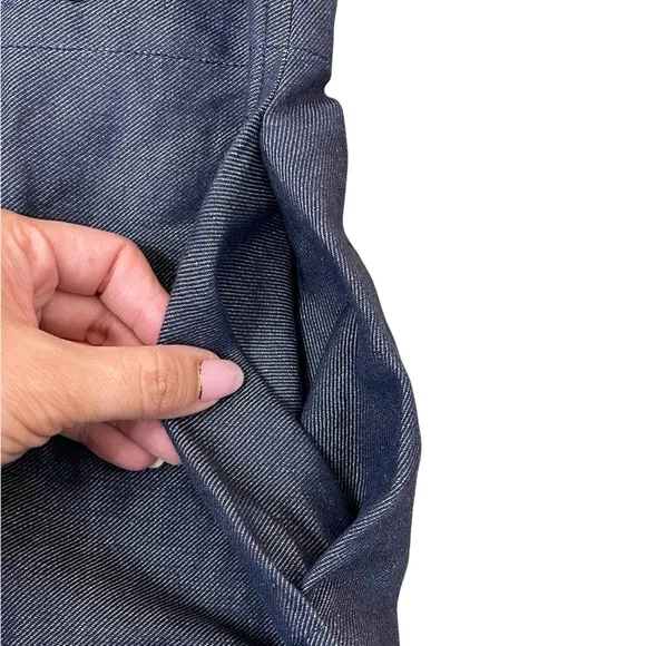 Alexis Mabille Linen Tie Waist Mini Skirt