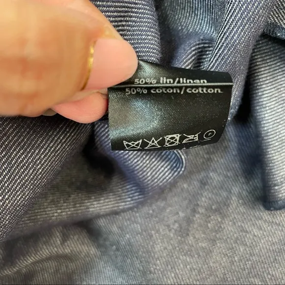 Alexis Mabille Linen Tie Waist Mini Skirt