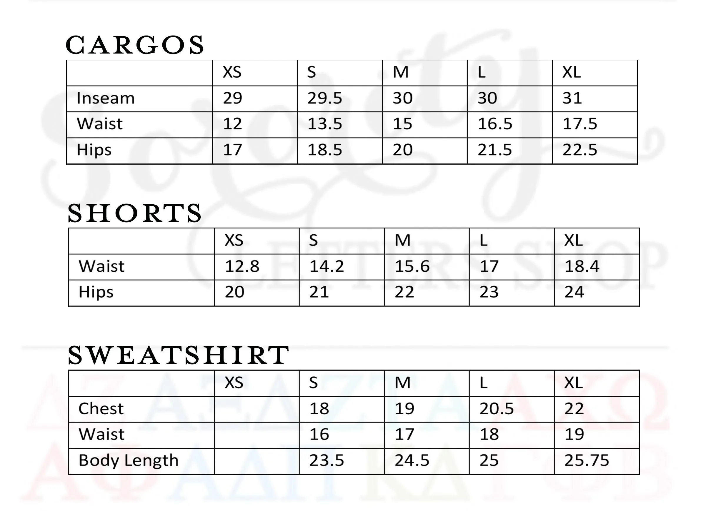 Alpha Sigma Alpha Fave Fit Hoodie & Cargo Pant Set
