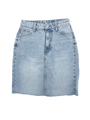 &denim jean skirt - XS