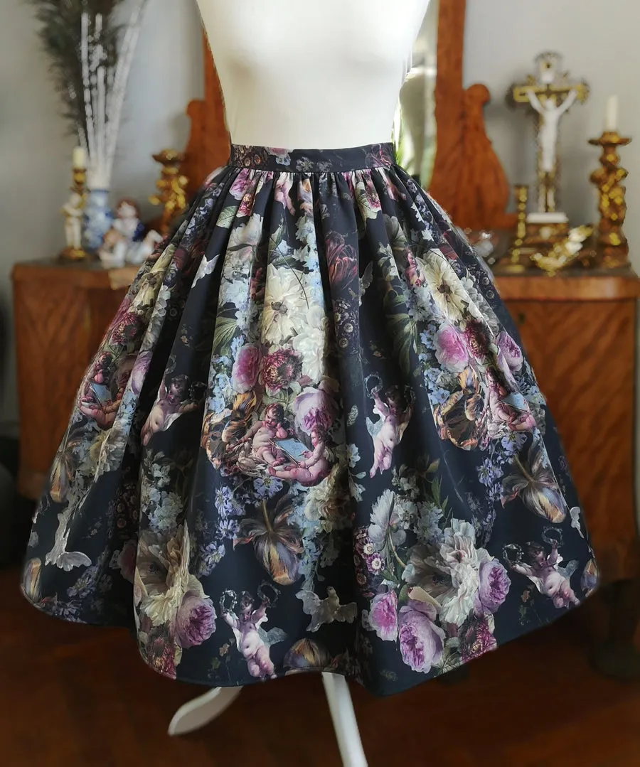 Angel in Flowers Skirt