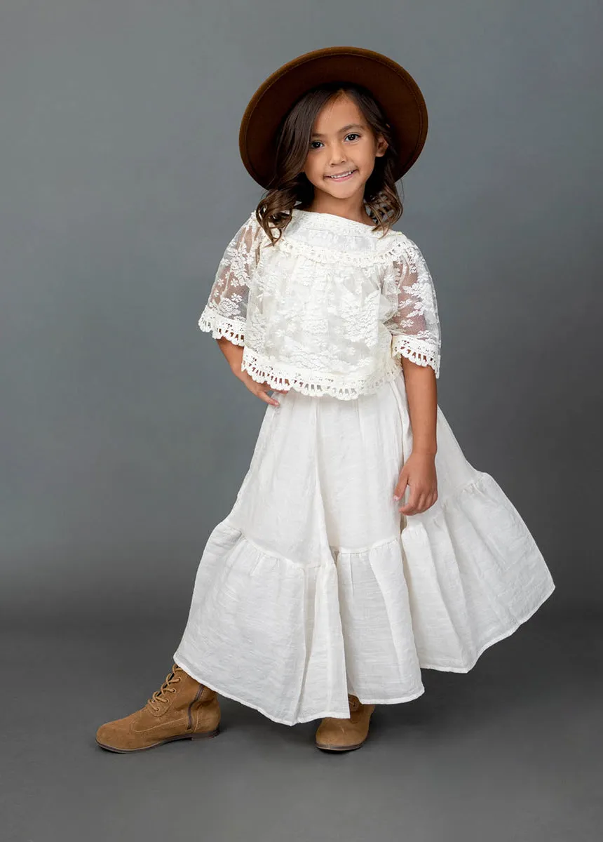 Annabel Skirt in Cream
