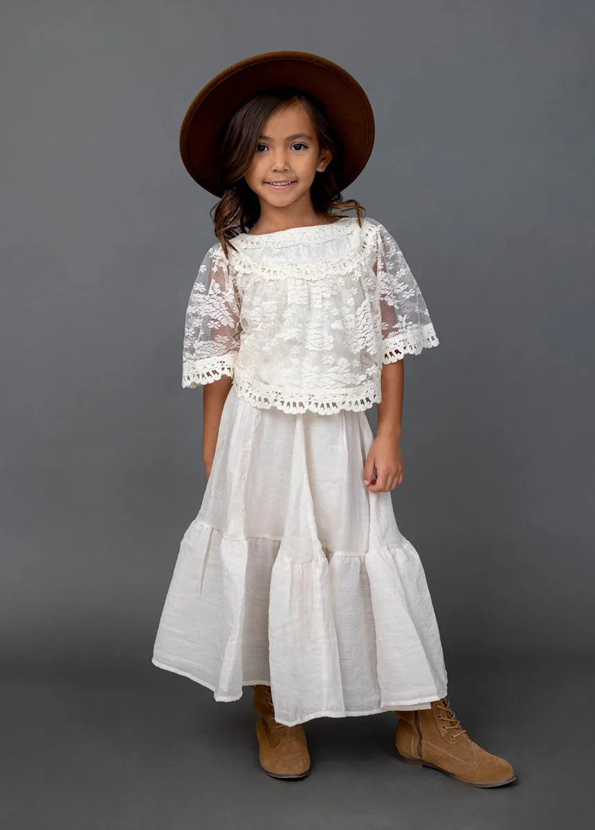 Annabel Skirt in Cream