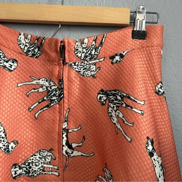 Anthropologie Hutch Dalmatian Skirt