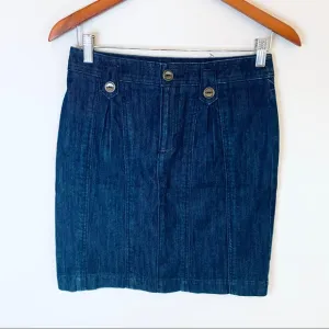 Anthropologie Pilcro Denim Mini Skirt/Sz:25/NWT