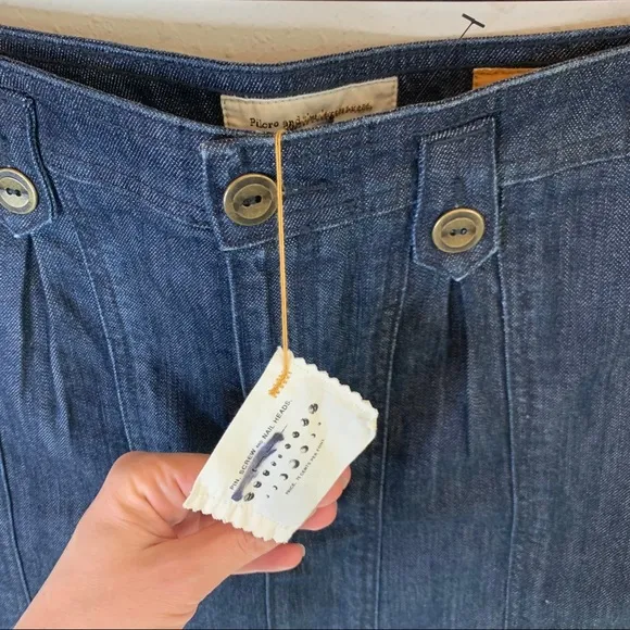 Anthropologie Pilcro Denim Mini Skirt/Sz:25/NWT