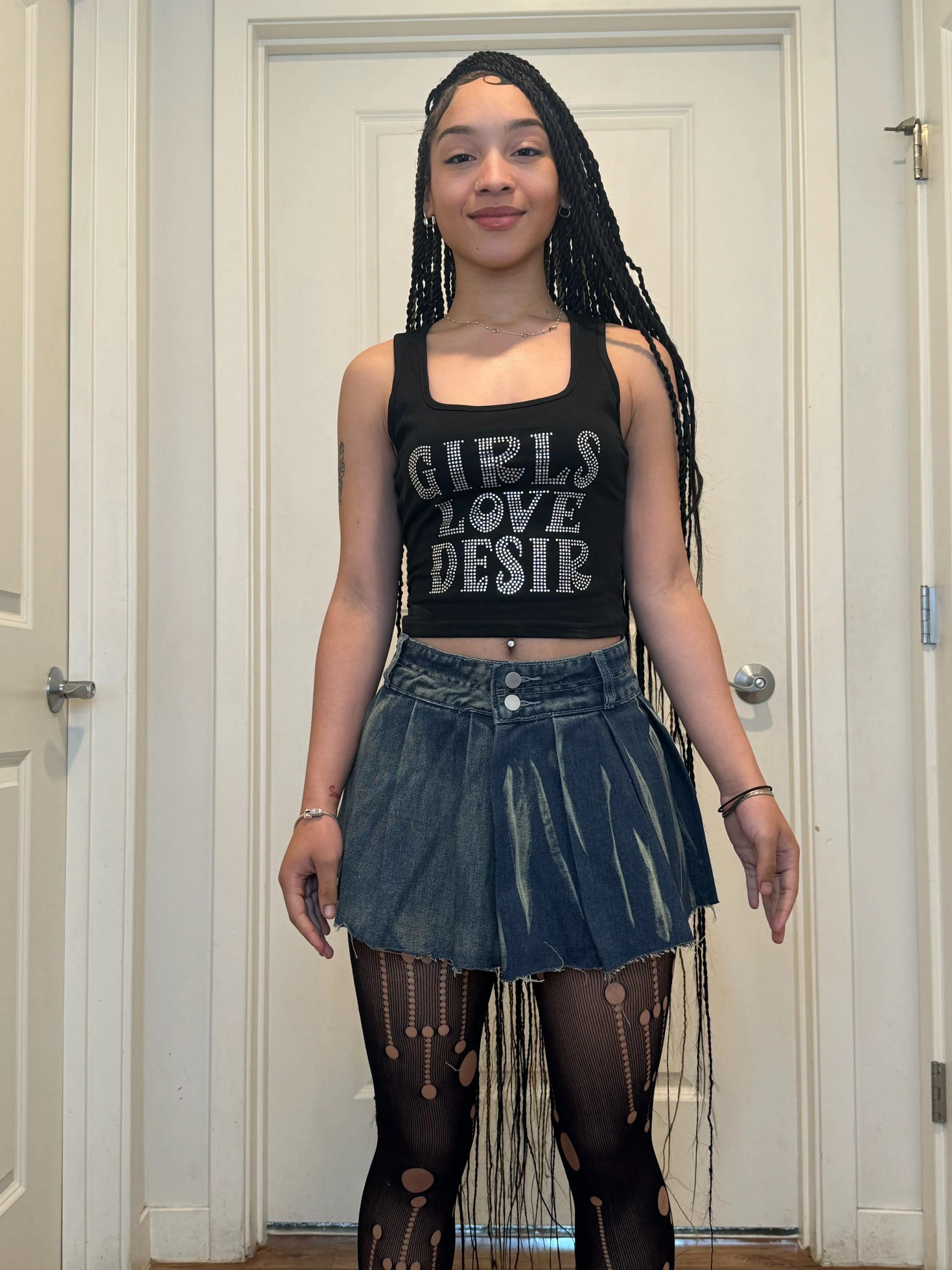 Ashley pleated skirt