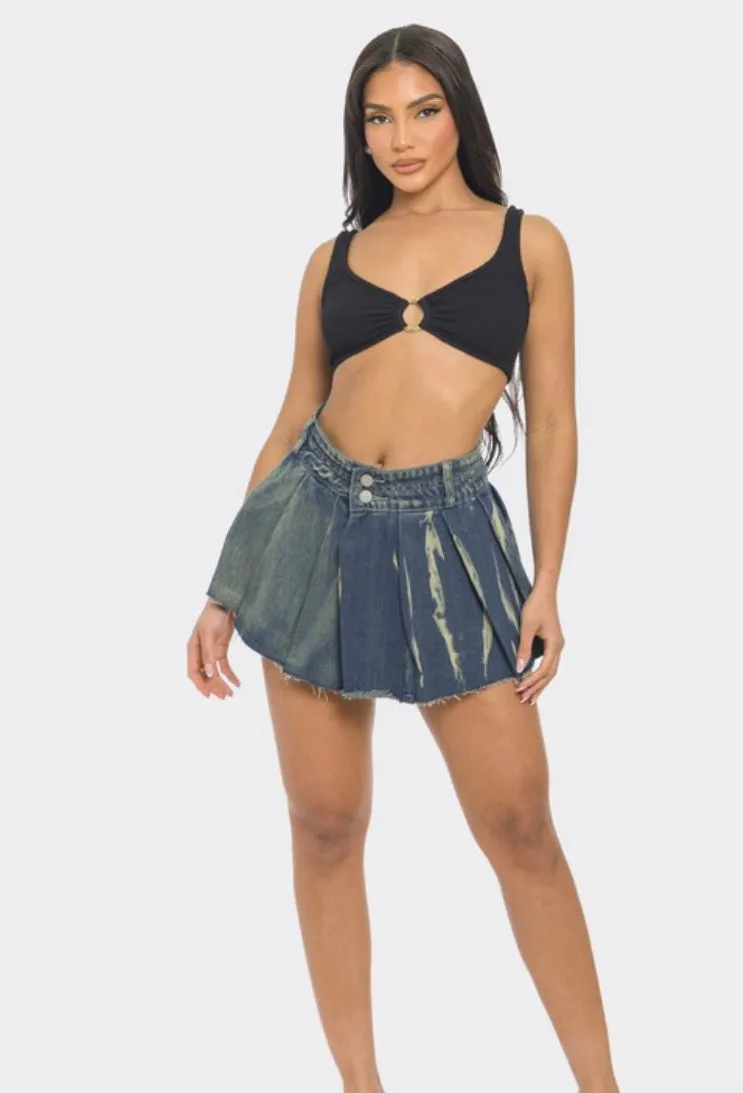 Ashley pleated skirt