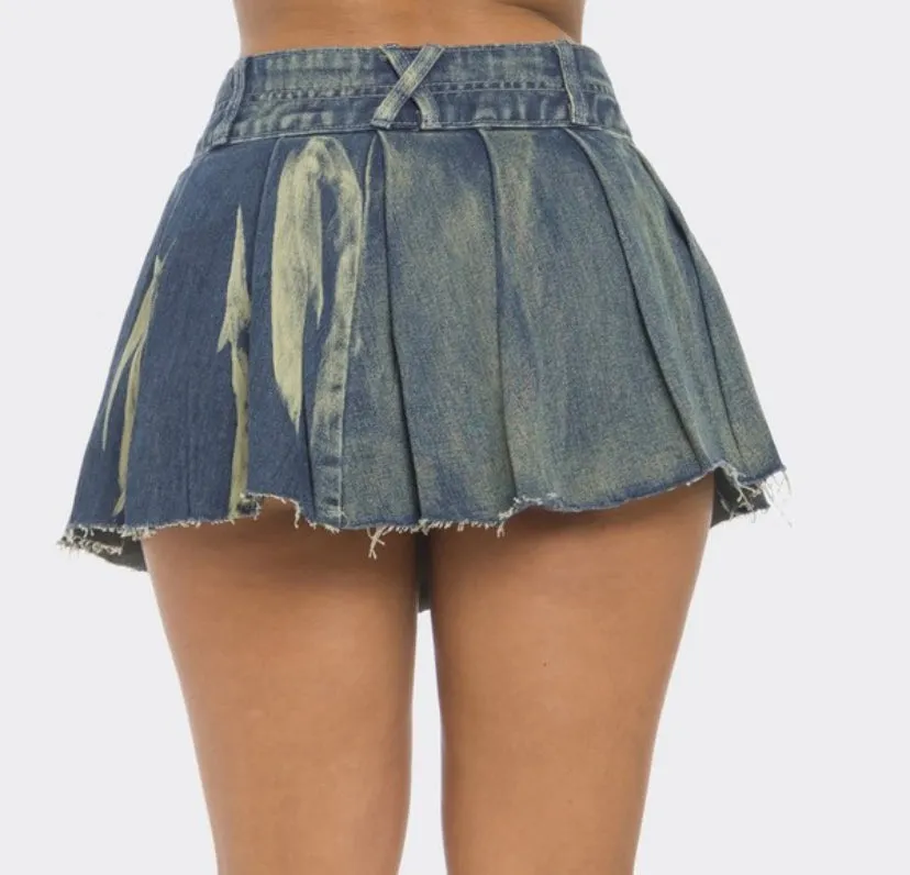 Ashley pleated skirt