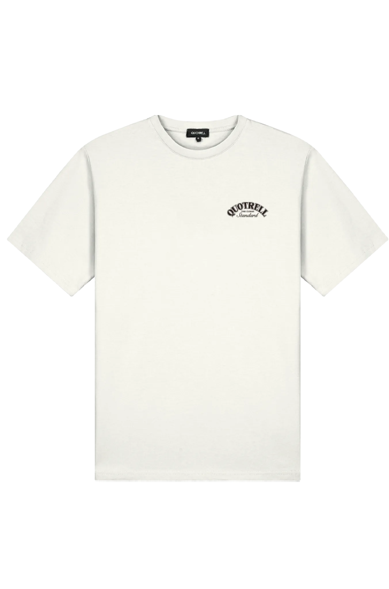 AVENIDA T-SHIRT | OFF WHITE/BROWN