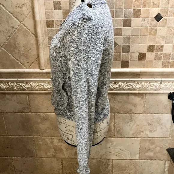 Banana Republic Italian Yarn Full Zip Sweater