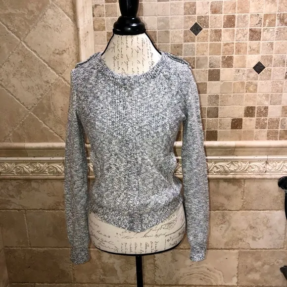 Banana Republic Italian Yarn Full Zip Sweater
