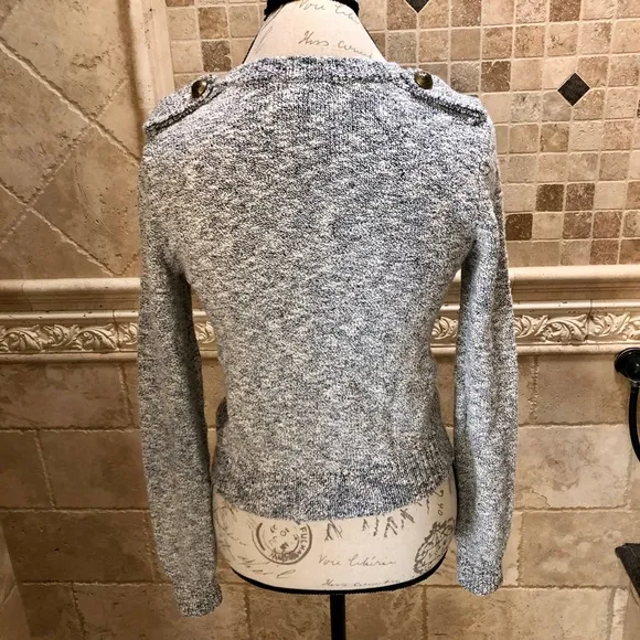 Banana Republic Italian Yarn Full Zip Sweater