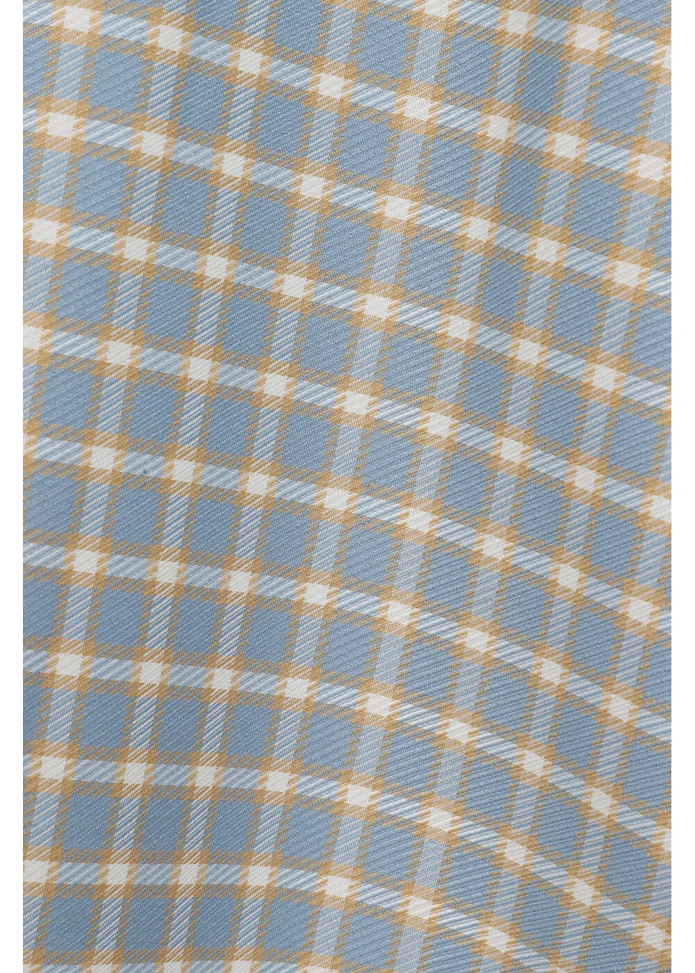 Banned Cary Blue Check 50's Swing Skirt Blue