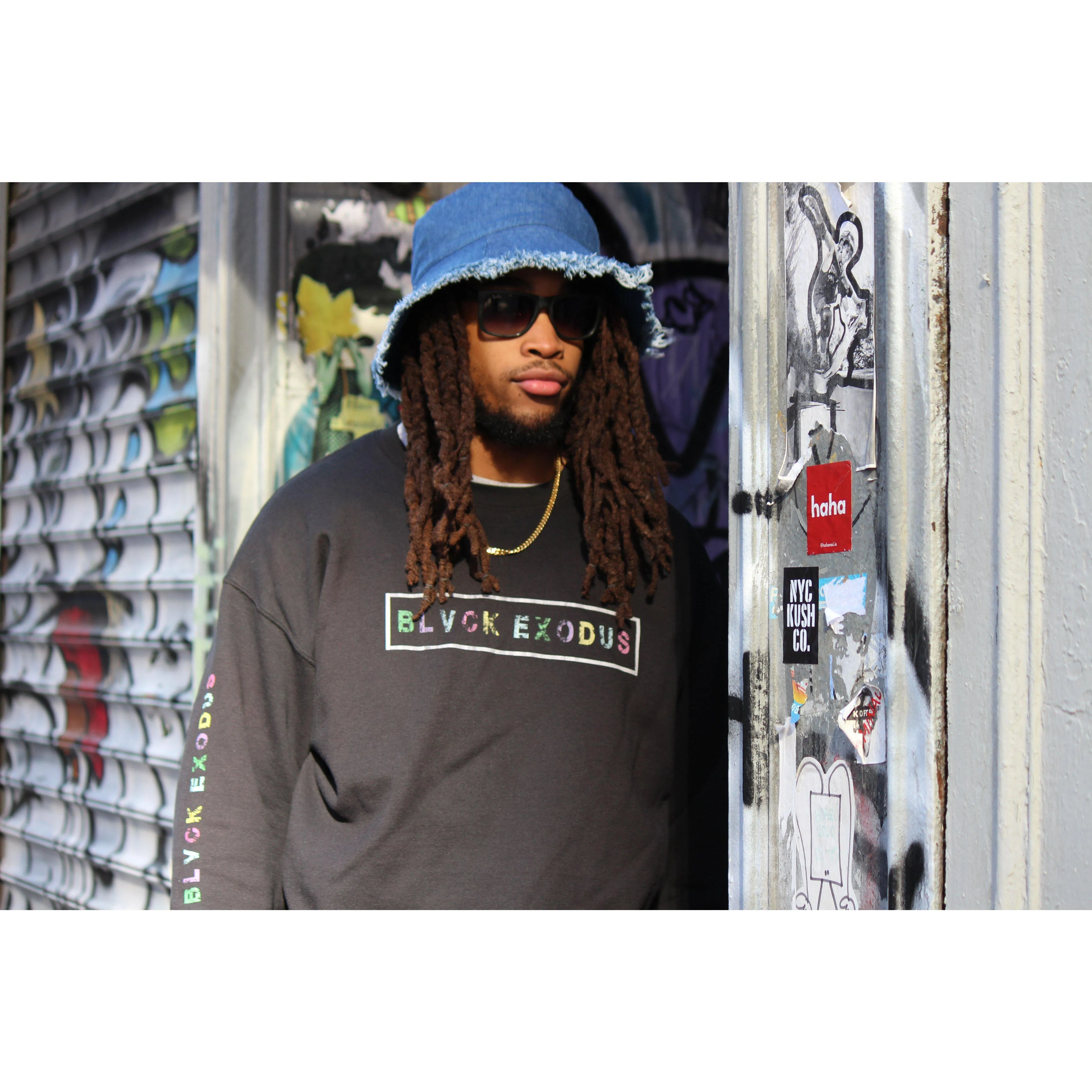 B.E. Retro Outline Fall Sweater