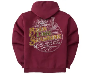 Beer Lime and Sunshine Graphic Hoodie