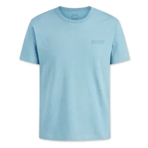 Belstaff - Bordered Graphic T-Shirt in Chalk Blue