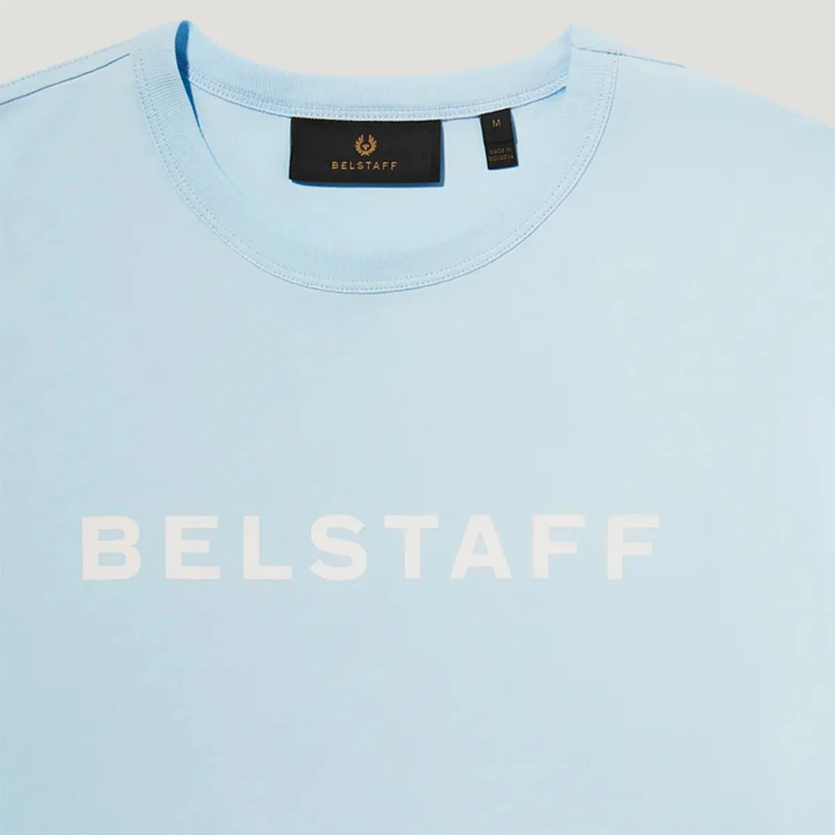Belstaff - Staple Logo T-Shirt in Sky Blue