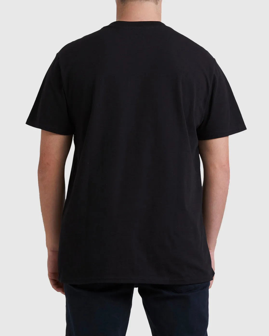 Billabong Banded Die Cut Tshirt Mens - Black