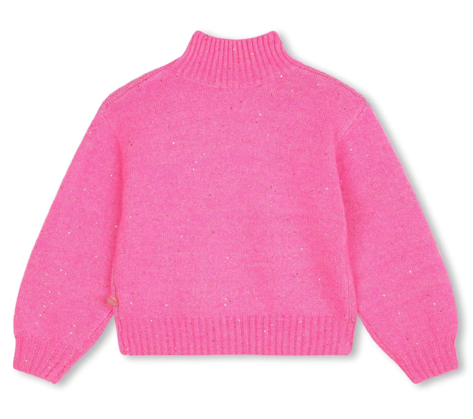 Billieblush Pink Glitter Knit Sweater