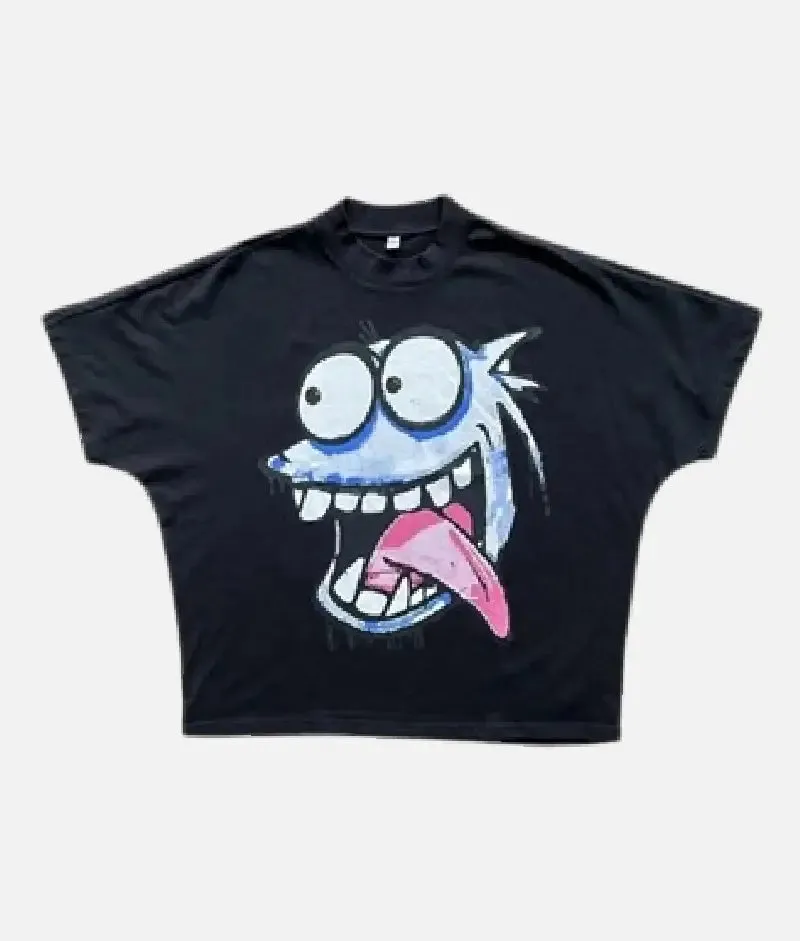 Billionaire Studios Blue Dog Logo Tee (White)