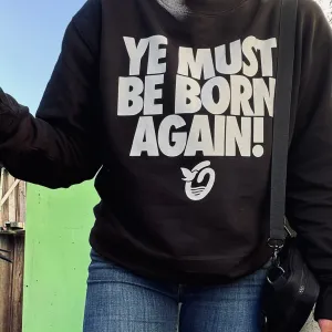 Born Again | Nike Dove O | Black T-shirt w/ White