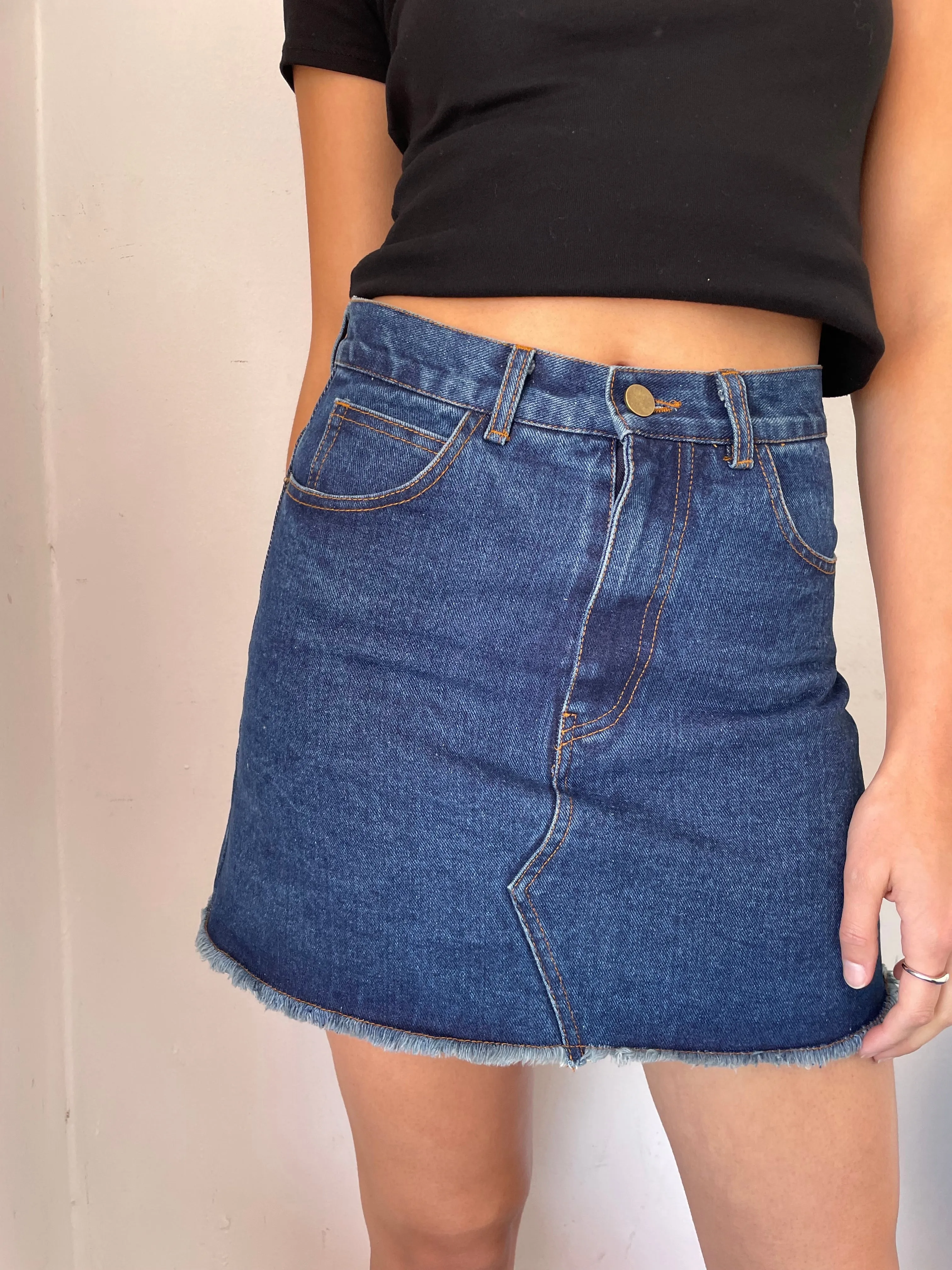 Brooke Denim Skirt