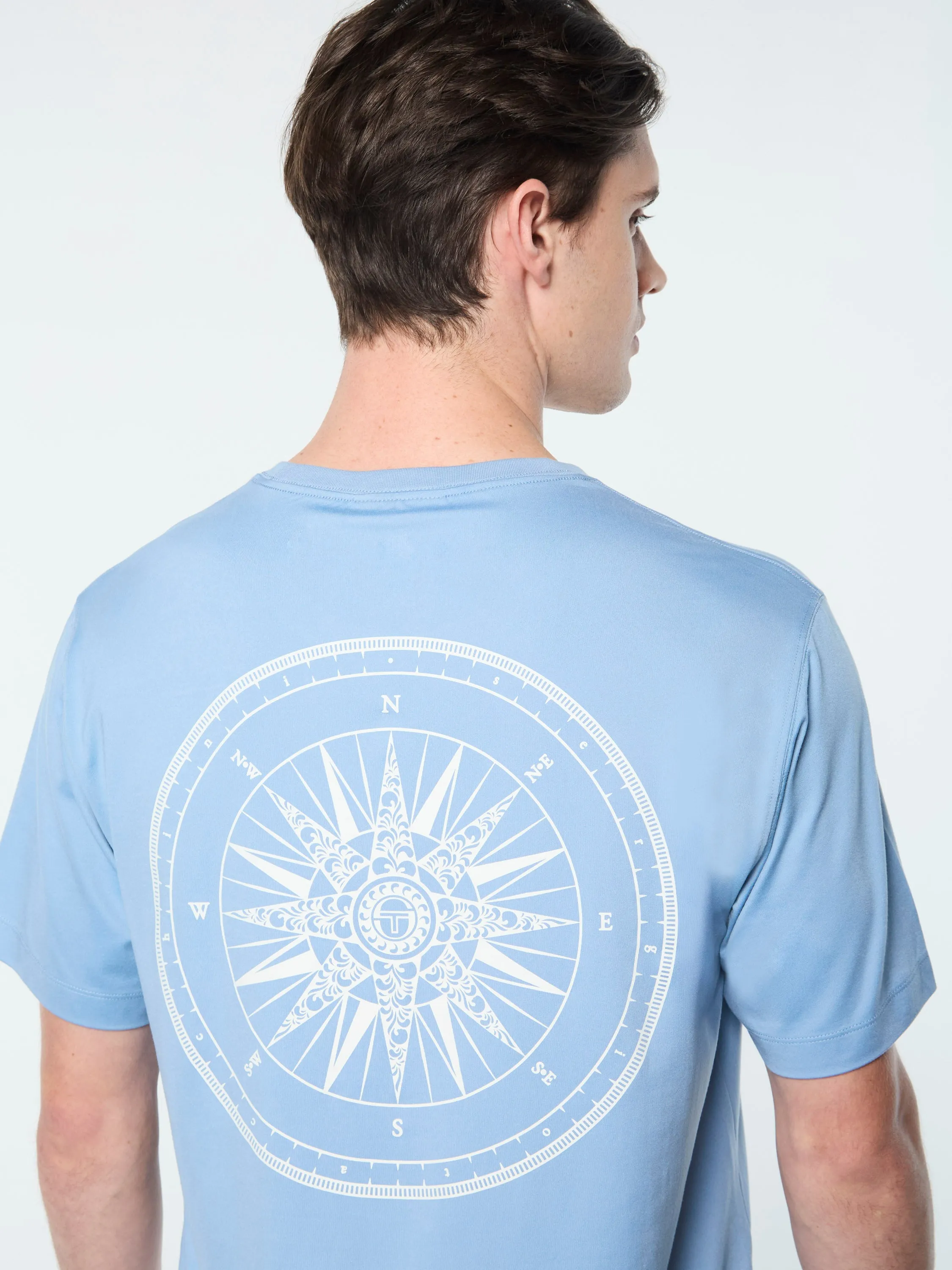 Bussola T-Shirt- Faded Denim