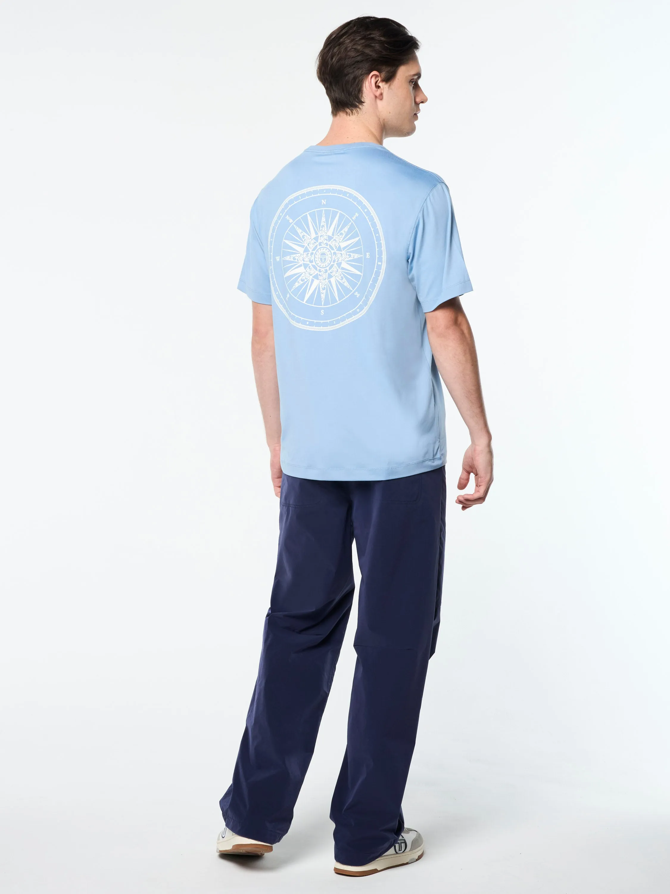 Bussola T-Shirt- Faded Denim