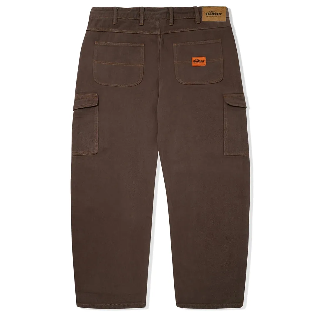Butter Goods - Santosuosso Cargo Denim Jeans Brown