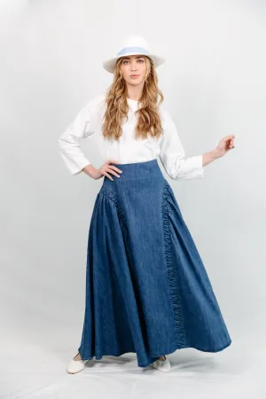 Byrd Ariella Denim Skirt
