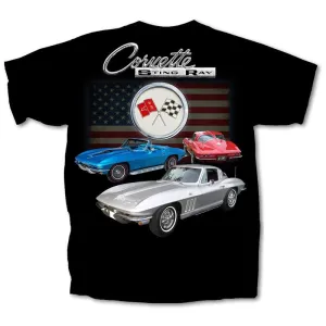 C2 Stingray with Flag