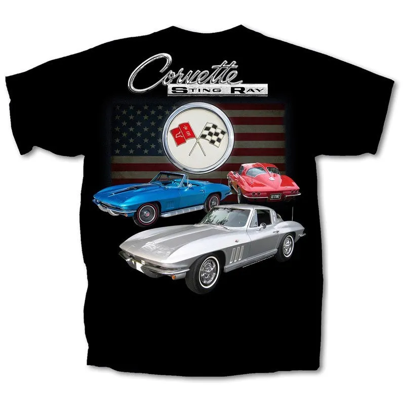 C2 Stingray with Flag