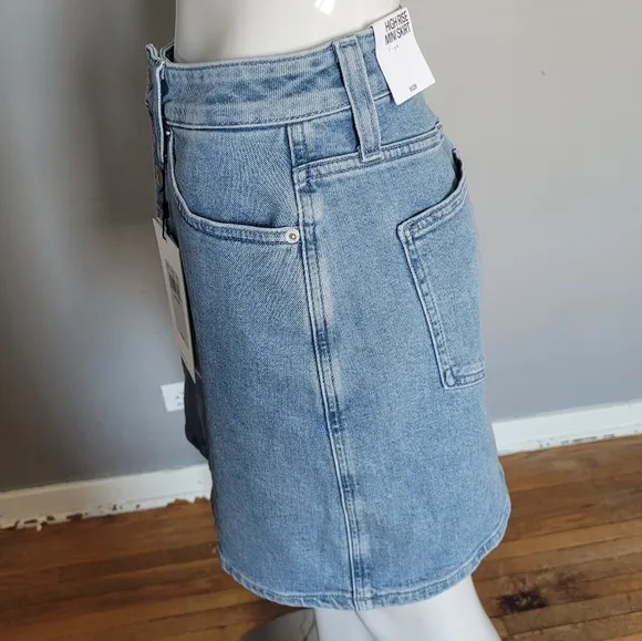 Calvin Klein Pride Denim High Rise Mini, BNWT, Size 28