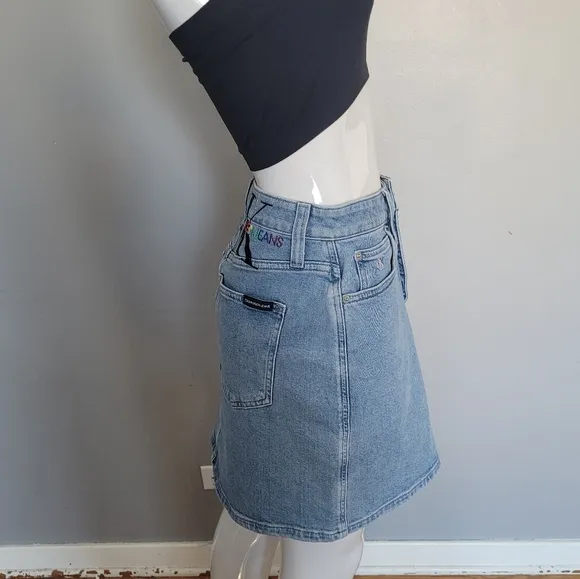 Calvin Klein Pride Denim High Rise Mini, BNWT, Size 28