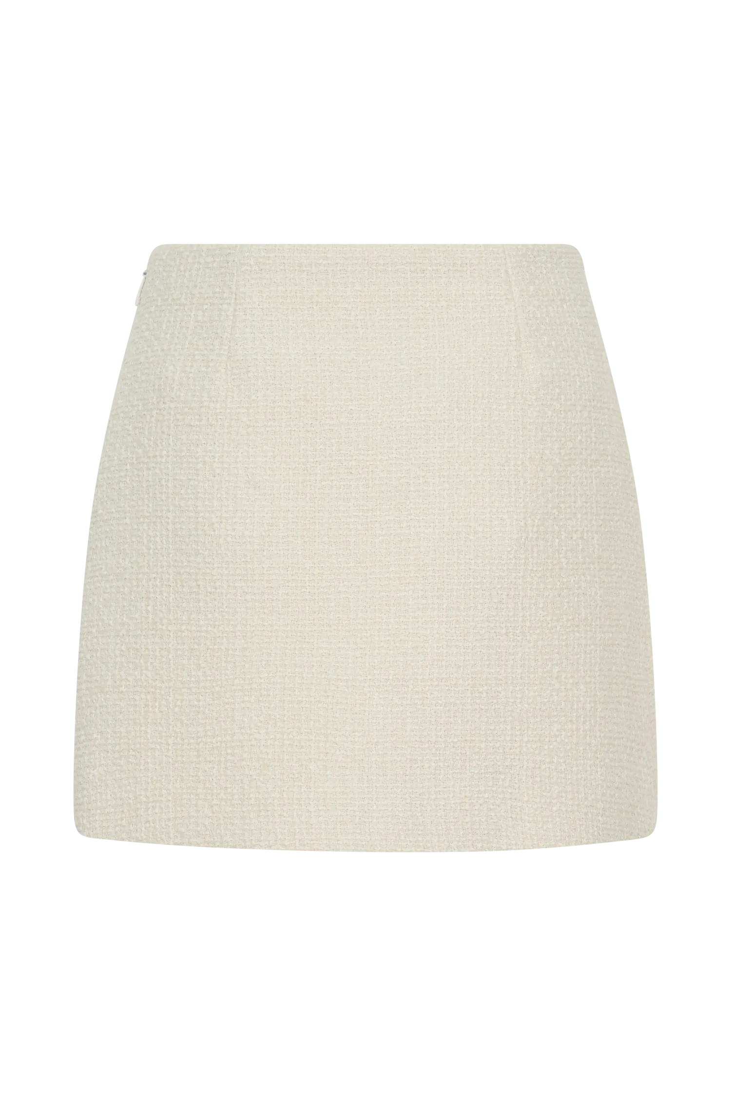 Camilla Boucle Mini Skirt - Ivory